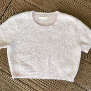 LA Hearts by PacSun Fuzzy Cropped Sweater